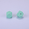 Hexagonal Silicone Focal Beads SI-JX0020A-93-1