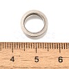 304 Stainless Steel European Beads STAS-R140-03E-2