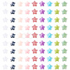 200Pcs Opaque Acrylic Beads OACR-TA0003-56-2