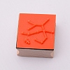 Wooden Stamps LS-DIY-WH0175-46I-2