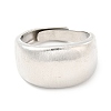 Rack Plating Brass Plain Band Adjustable Ring for Women RJEW-E064-18P-2