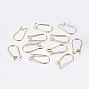 304 Stainless Steel Hoop Earrings X-STAS-L198-15B-G-1