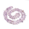 Natural Lavender Amethyst Chip Bead Strands G-M205-35-1-3