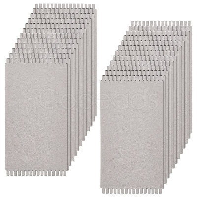 24Pcs Cardboard Weaving Looms DIY-FG0001-41A-1