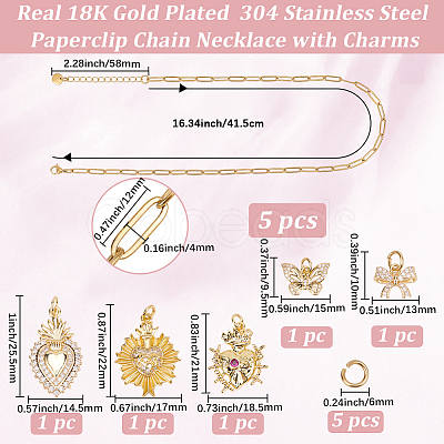 DIY Necklaces Making Kits DIY-BBC0002-74-1