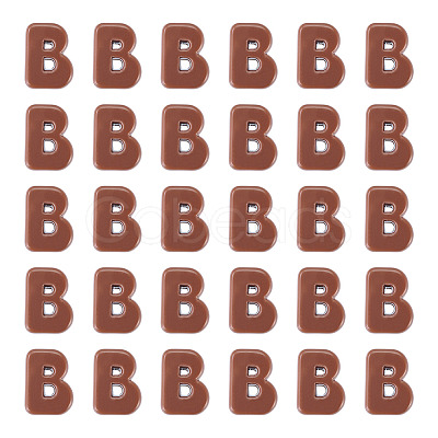 Opaque Acrylic European Beads OACR-TAC0019-006B-1