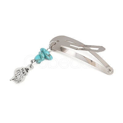 5Pcs Ocean Theme Iron Snap Hair Clips PHAR-JH00144-1