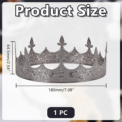 Iron Hair Bands for Girls OHAR-WH0051-007-1