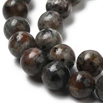 Natural Fluorescent Syenite Rock(Glow under UV Light) Beads Strands X-G-K340-A05-03-1