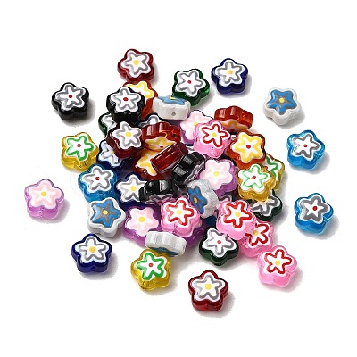 Handmade Glass Enamel Beads GLAA-K070-03-1
