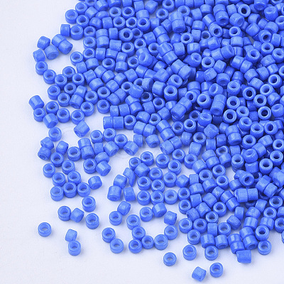 Baking Paint Cylinder Seed Beads SEED-Q036-02A-D01-1