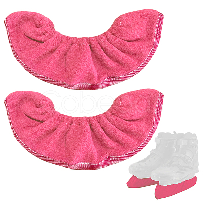 Velvet Ice Skate Guards AJEW-WH20022-85B-07-1