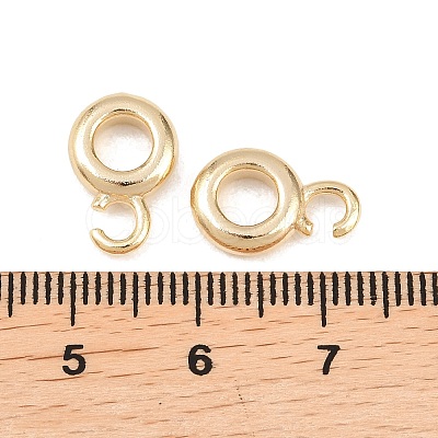 Brass Tube Bails KK-C163-10B-G-1