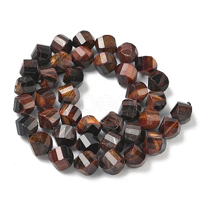 Natural Tiger Eye Beads Strands G-C267-B15-1