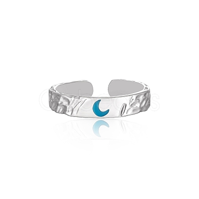 Brass Resin Cuff Rings for Couple WG2C98B-02-1