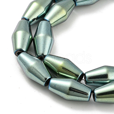 Electroplated Synthetic Non-magnetic Hematite Beads Strands G-Z032-B02-02E-1