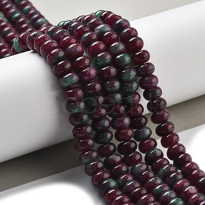 Natural White Jade Beads Strands G-E507-01S-1