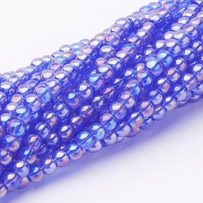 Glass Bead Strands X-GR6mm-23Y-AB-1