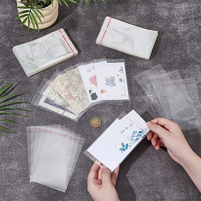 300Pcs OPP Cellophane Bags OPC-OC0001-01-1