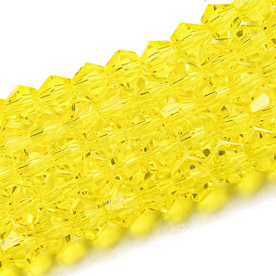 Transparent Glass Beads Strands GLAA-F029-3mm-21-1