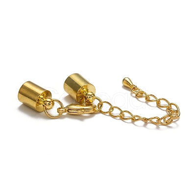 Brass Chain Extender KK-L089-03G-NF-1