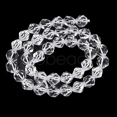 Synthetic Quartz Crystal Beads Strands G-Z119-A42-03-1
