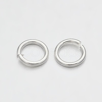 Brass Open Jump Rings KK-E647-17S-4mm-1