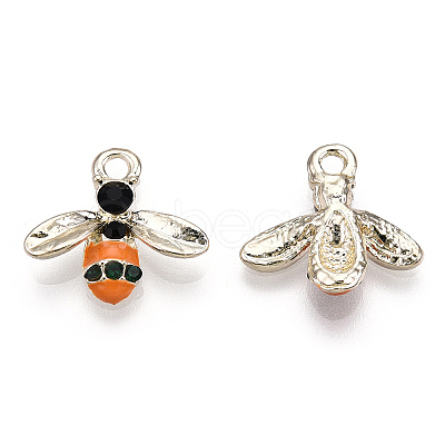 Alloy Enamel Pendants X-PALLOY-T056-49A-1