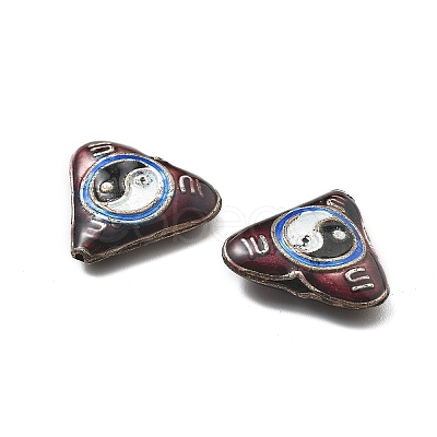 Handmade Cloisonne Beads CLB-Q002-02D-1