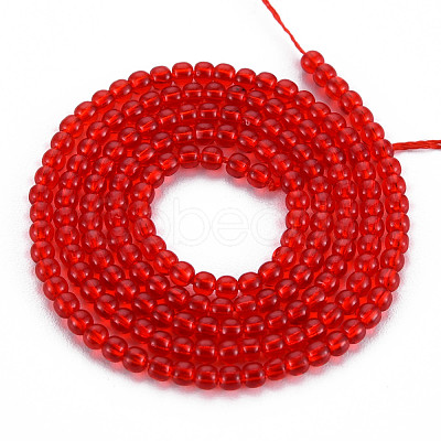 Glass Beads Strands GLAA-N041-008I-1