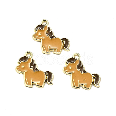 Zinc Alloy Enamel Pendants FIND-Z080-01G-08-1