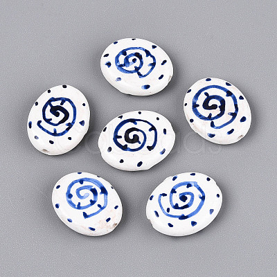Handmade Porcelain Beads X-PORC-T134-11-1