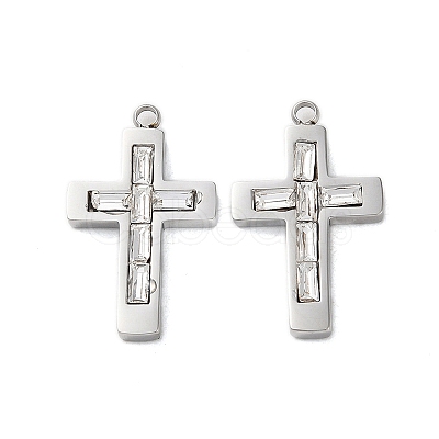 High Polished 304 Stainless Steel Pendants STAS-L022-085P-01-1