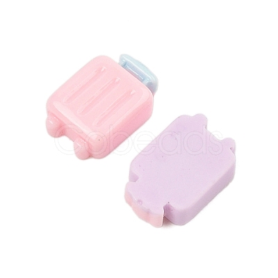 Opaque Resin Cabochons CRES-M037-05D-1
