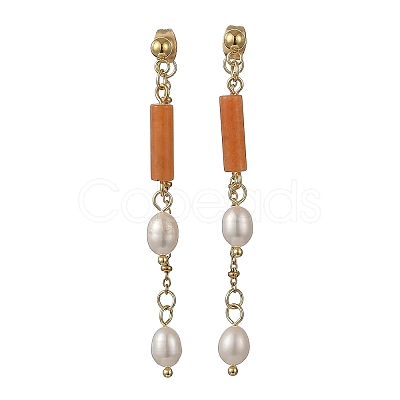 304 Stainless Steel Stud Earrings EJEW-JE07386-02-1