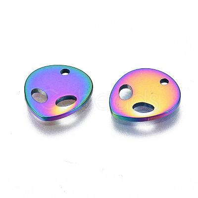 Ion Plating(IP) 201 Stainless Steel Charms LS-X-STAS-S119-136-1
