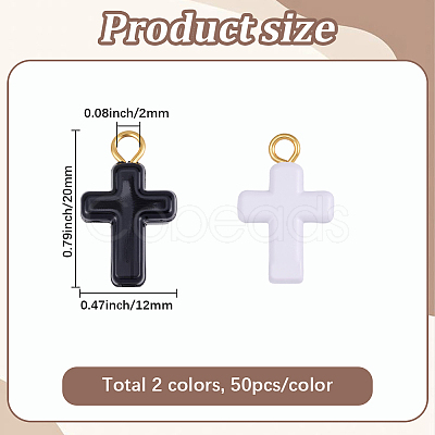 100Pcs 2 Colors Dyed Synthetic Turquoise Pendants FIND-BM0001-60D-1