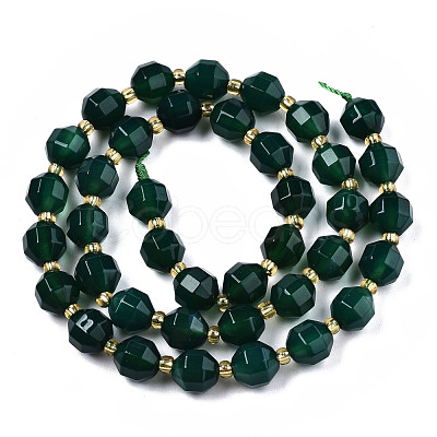Natural Agate Beads Strands G-T131-82A-02-1