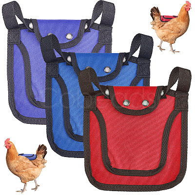 Polyester Chicken Saddle Apron AJEW-CP0008-61A-1