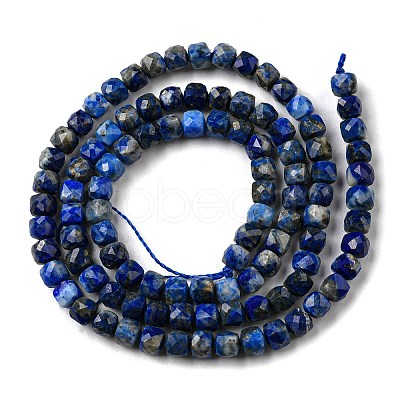 Natural Lapis Lazuli Beads Strands G-C052-05B-1