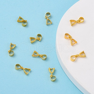 Brass Ice Pick Pinch Bails X-KK-KK06-G-1