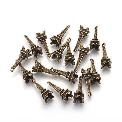 Tibetan Style Alloy Pendants EA9450Y-AB-1