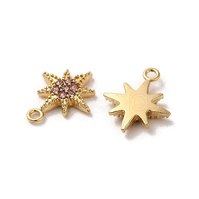 304 Stainless Steel Rhinestone Charms STAS-L022-304G-02-1