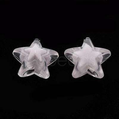 Transparent Acrylic Beads TACR-S152-11A-06-1