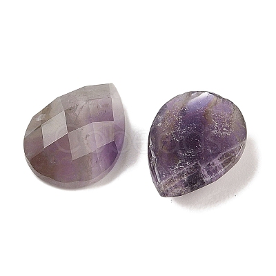 Natural Amethyst Cabochons G-C146-04S-1