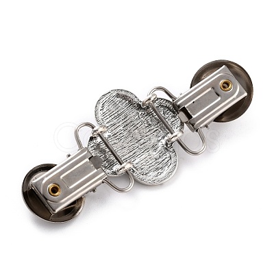 Vintage Alloy Cardigan Clips JEWB-B002-15AS-1