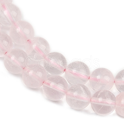 Natural Rose Quartz Beads Strands G-F792-C10-06-1