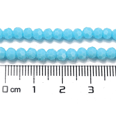 Opaque Glass Beads Stands EGLA-A035-P4mm-D08-1