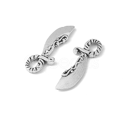 Alloy Pendants EA9105Y-1