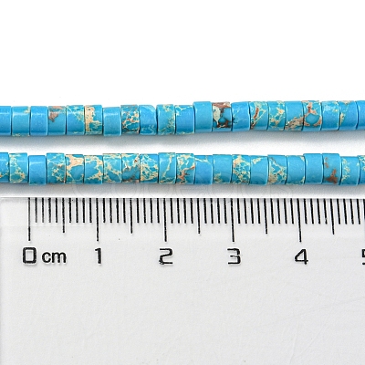 Synthetic Imperial Jasper Dyed Beads Strands G-D077-D01-02H-1
